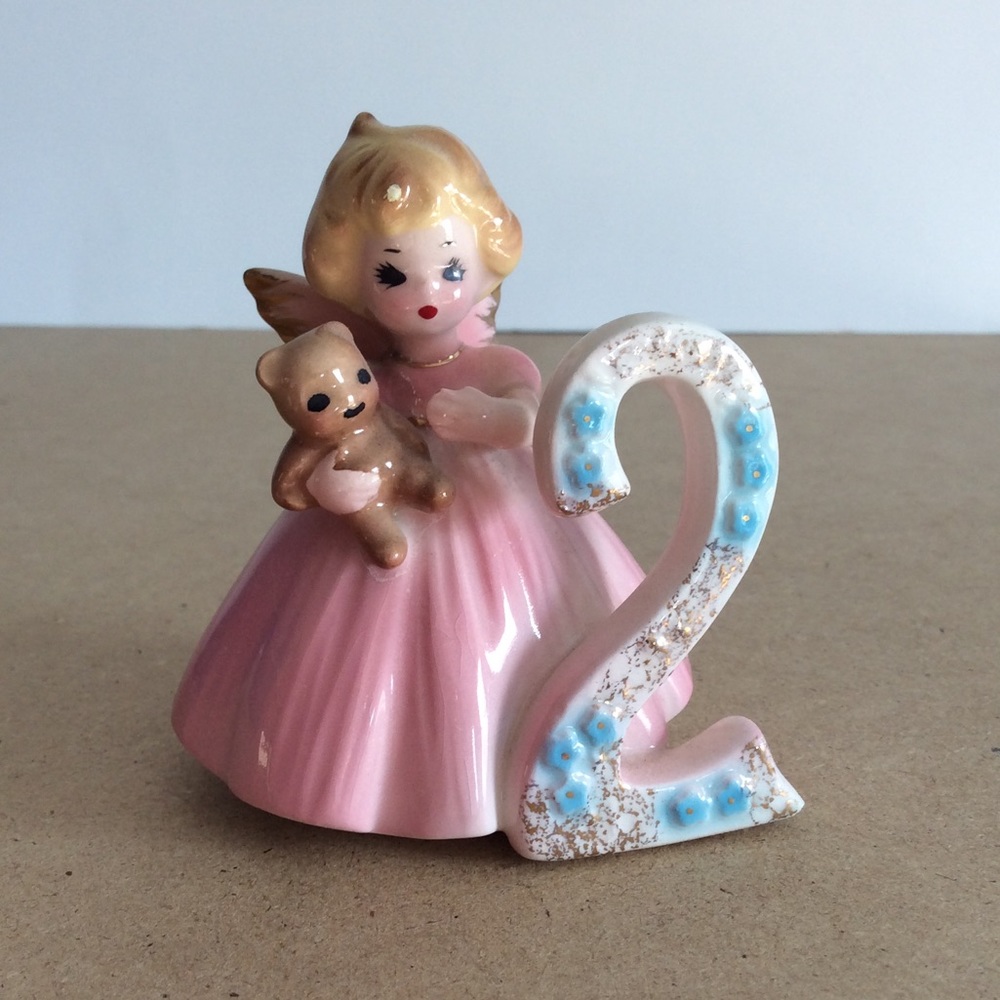 Joseph Originals birthday angel girl figurine 2